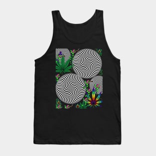 420 Optical illusion Tank Top